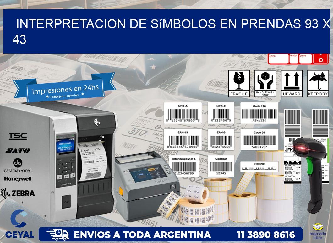 Interpretacion de Símbolos en Prendas 93 x 43