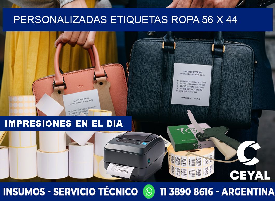 PERSONALIZADAS ETIQUETAS ROPA 56 x 44