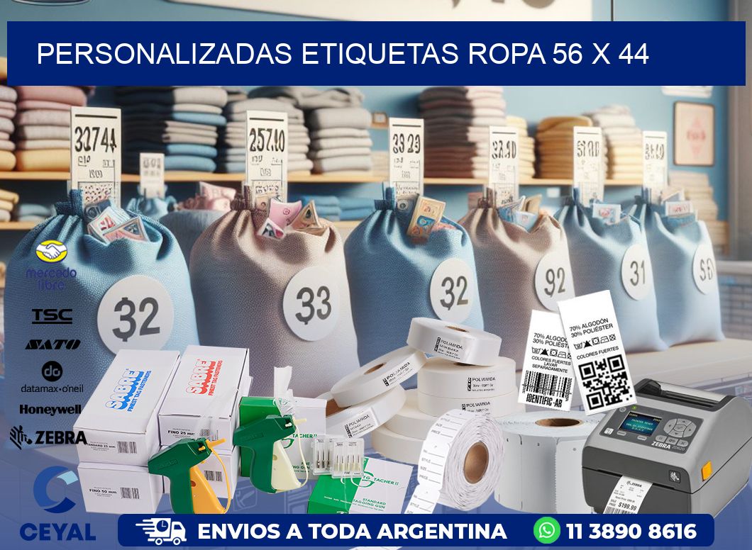 PERSONALIZADAS ETIQUETAS ROPA 56 x 44