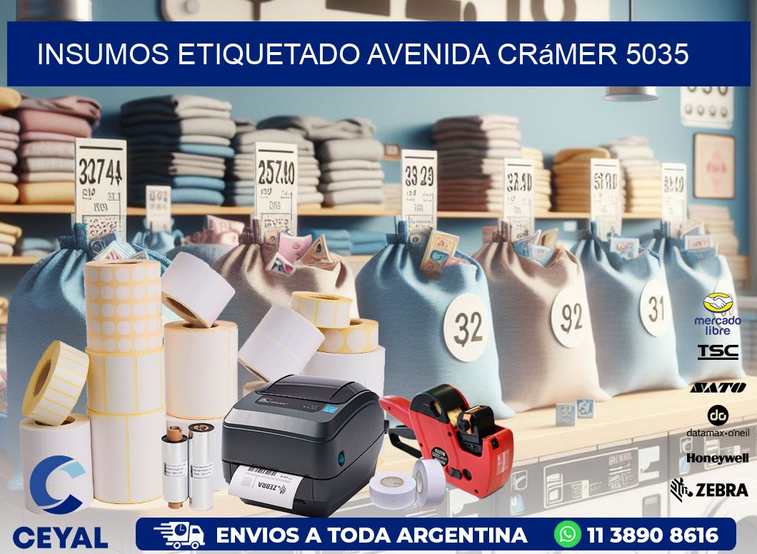 INSUMOS ETIQUETADO Avenida Crámer 5035