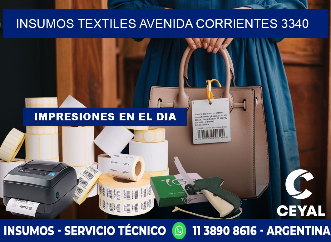 INSUMOS TEXTILES AVENIDA CORRIENTES 3340