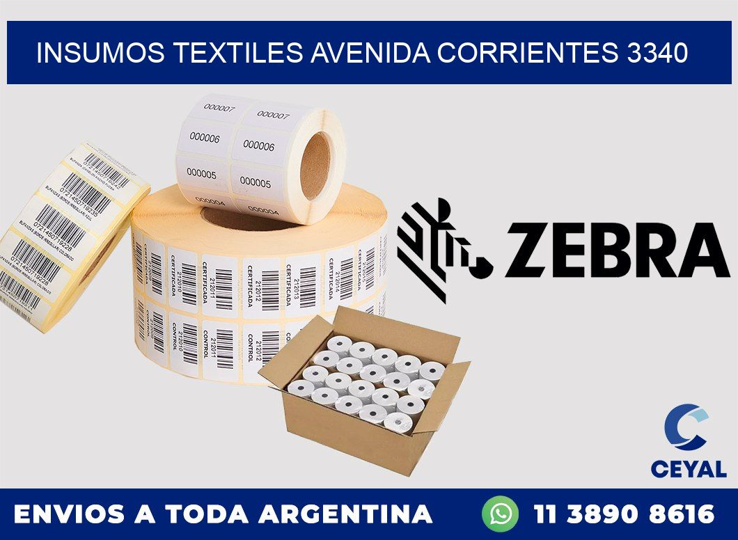 INSUMOS TEXTILES AVENIDA CORRIENTES 3340