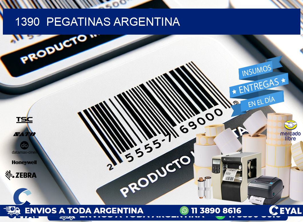 1390  Pegatinas Argentina