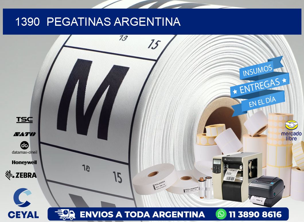 1390  Pegatinas Argentina