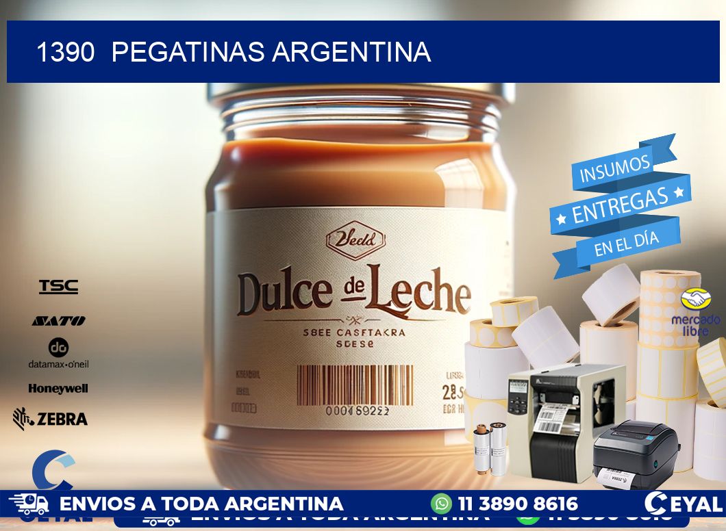 1390  Pegatinas Argentina