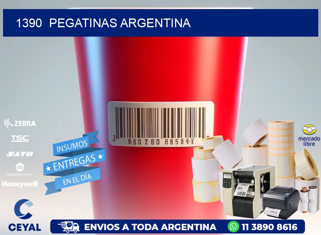 1390  Pegatinas Argentina