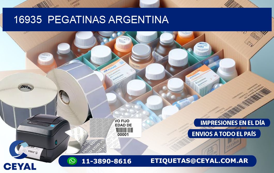 16935  Pegatinas Argentina