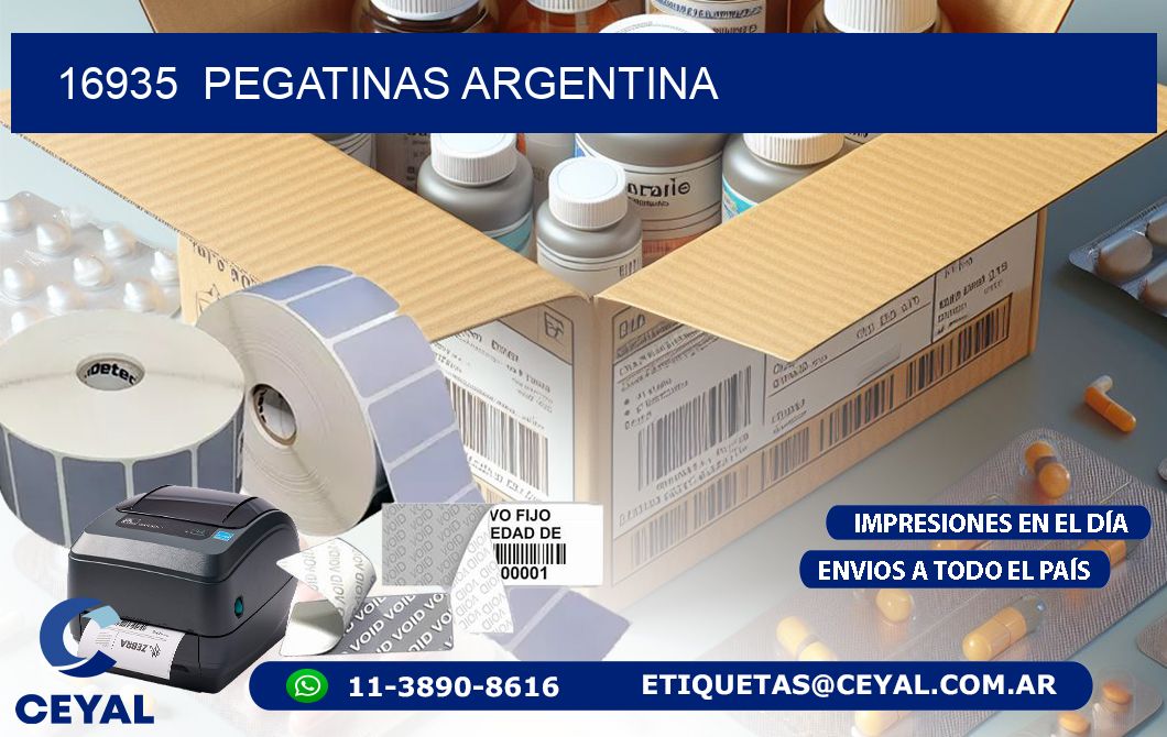 16935  Pegatinas Argentina