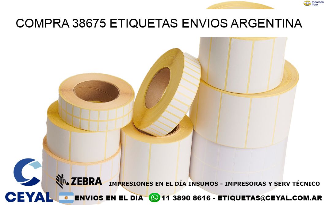 COMPRA 38675 ETIQUETAS ENVIOS ARGENTINA