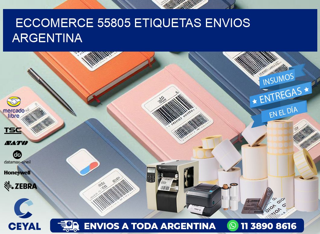 ECCOMERCE 55805 ETIQUETAS ENVIOS ARGENTINA