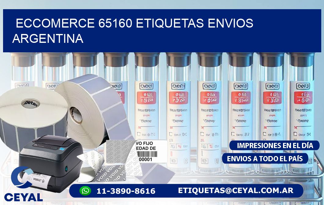 ECCOMERCE 65160 ETIQUETAS ENVIOS ARGENTINA