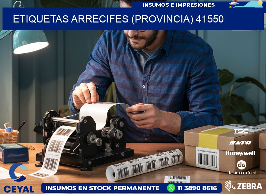 ETIQUETAS ARRECIFES (PROVINCIA) 41550