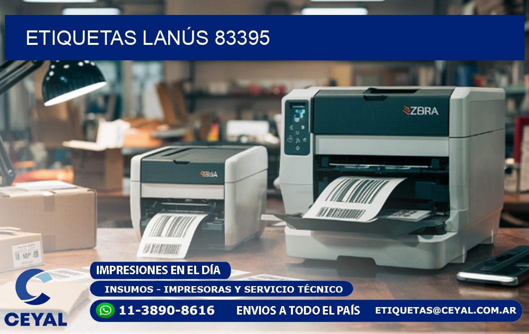 ETIQUETAS LANÚS 83395