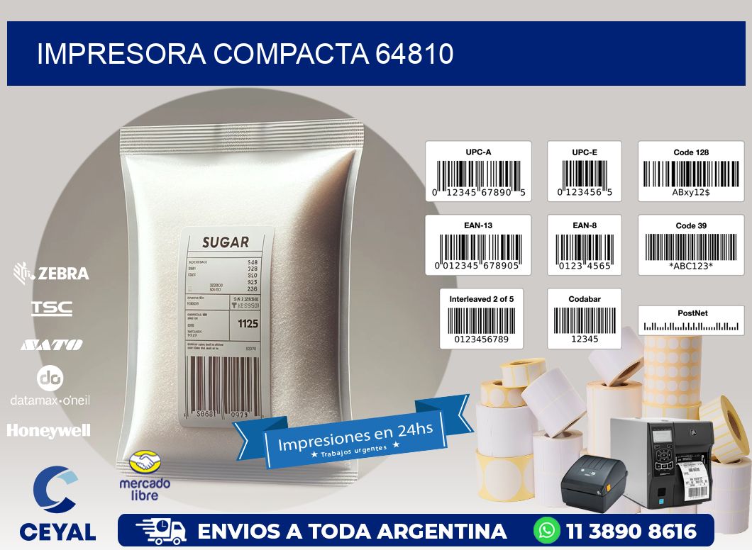 IMPRESORA COMPACTA 64810