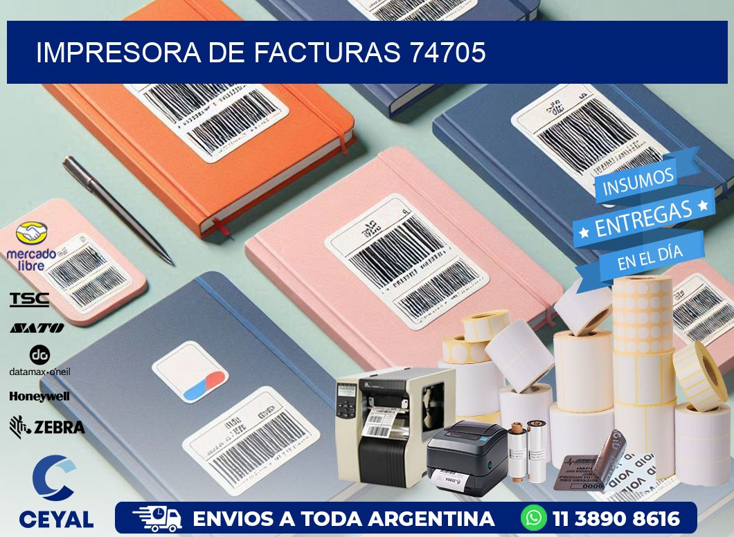 IMPRESORA DE FACTURAS 74705