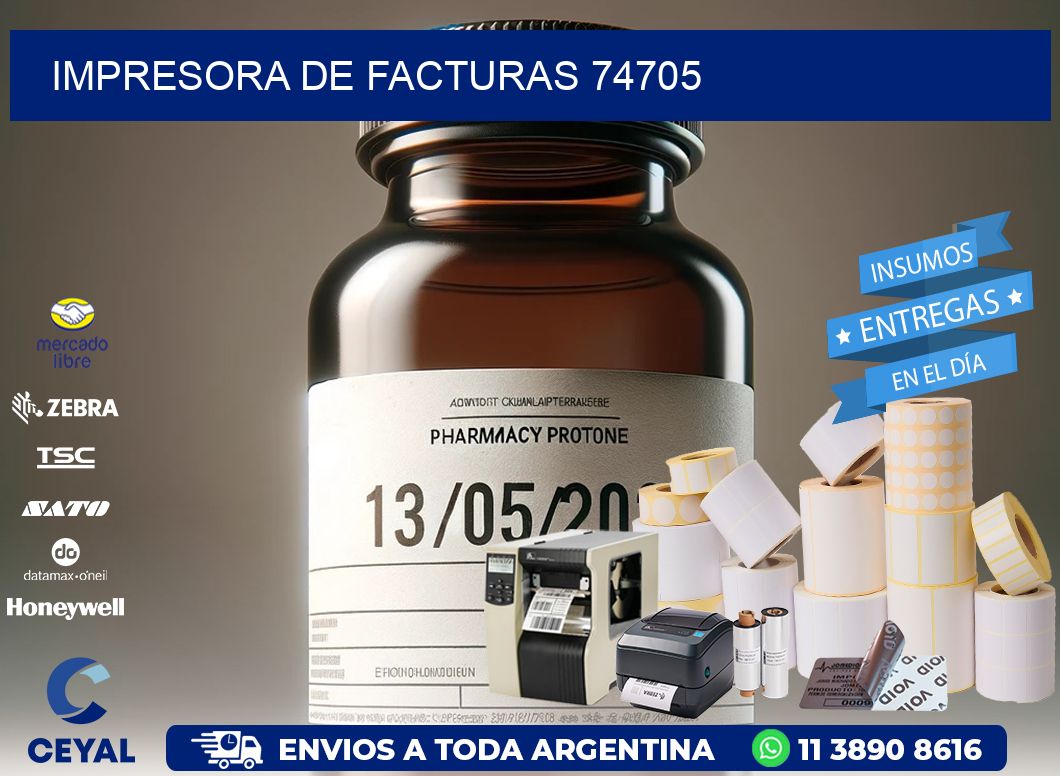 IMPRESORA DE FACTURAS 74705