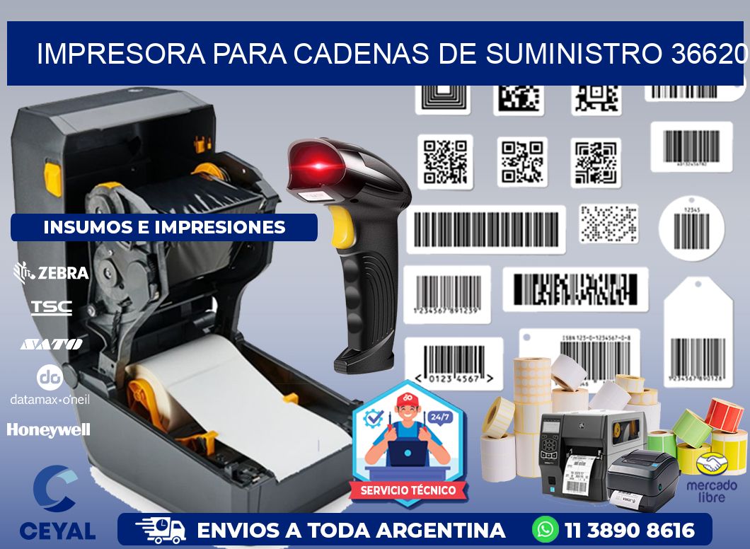 IMPRESORA PARA CADENAS DE SUMINISTRO 36620