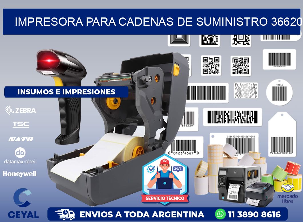 IMPRESORA PARA CADENAS DE SUMINISTRO 36620