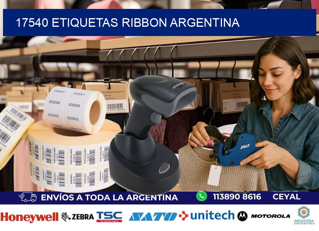 17540 etiquetas ribbon argentina