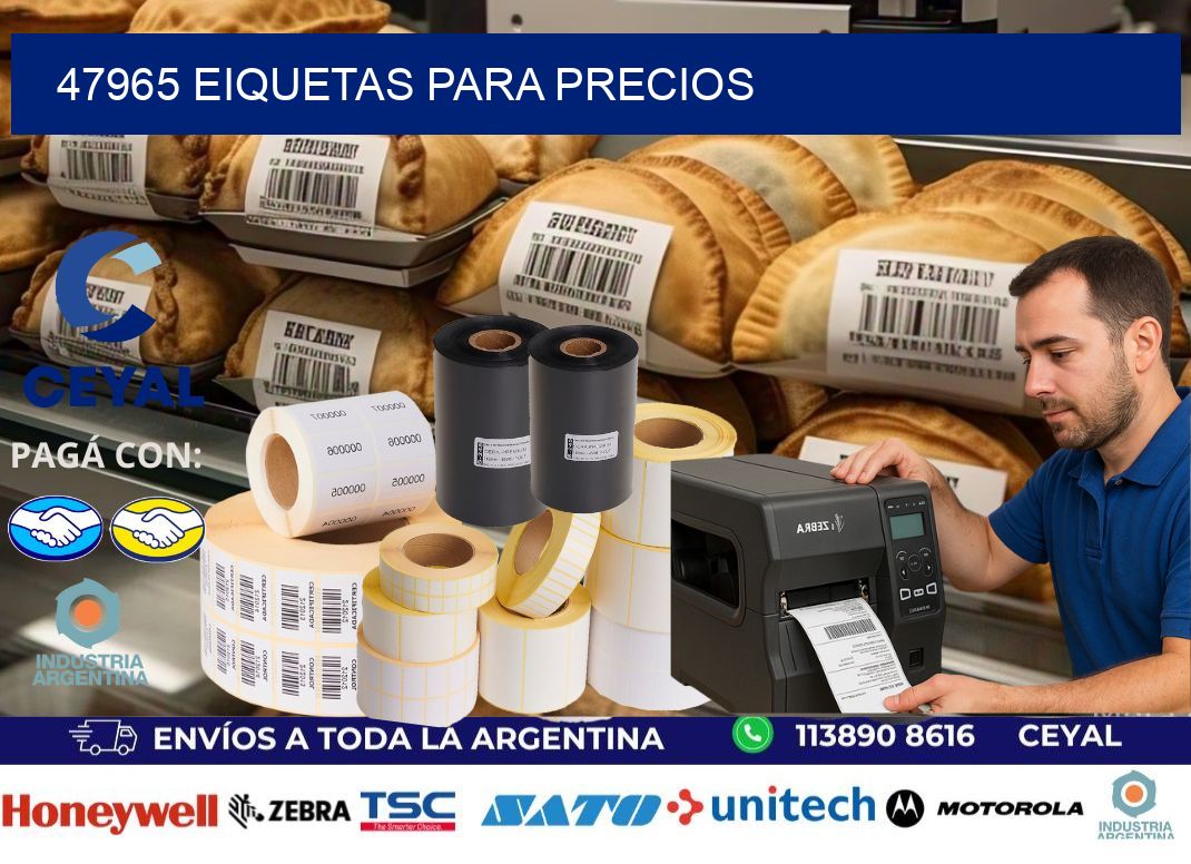 47965 EIQUETAS PARA PRECIOS