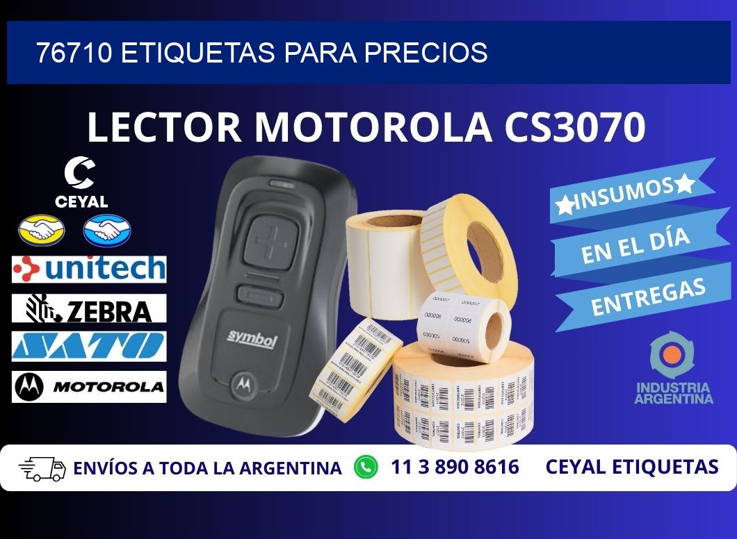 76710 ETIQUETAS PARA PRECIOS