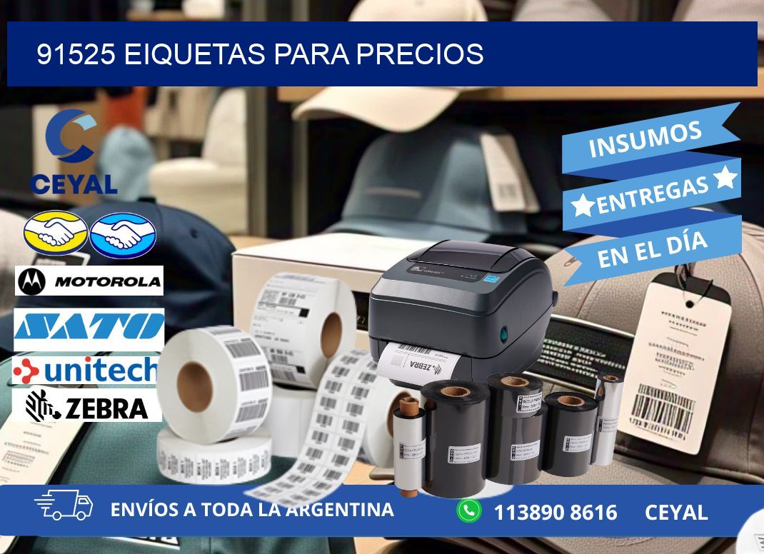 91525 EIQUETAS PARA PRECIOS