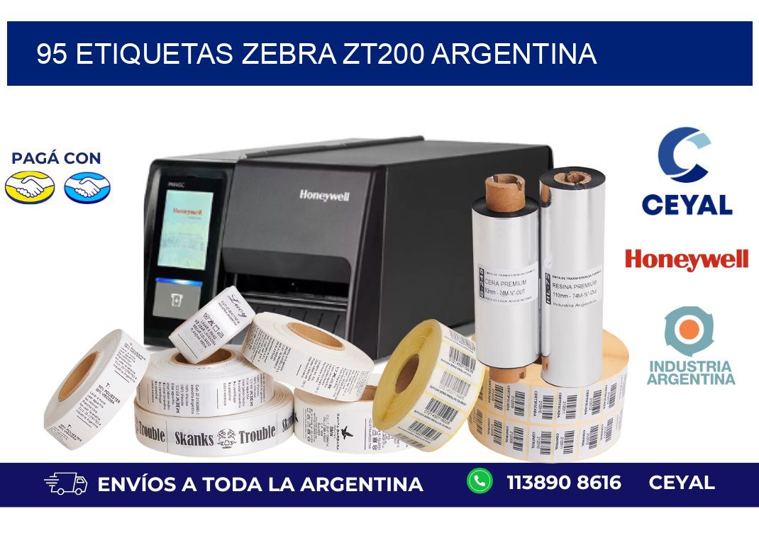 95 etiquetas zebra zt200 argentina