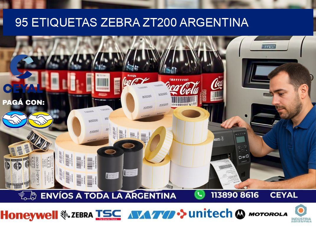 95 etiquetas zebra zt200 argentina