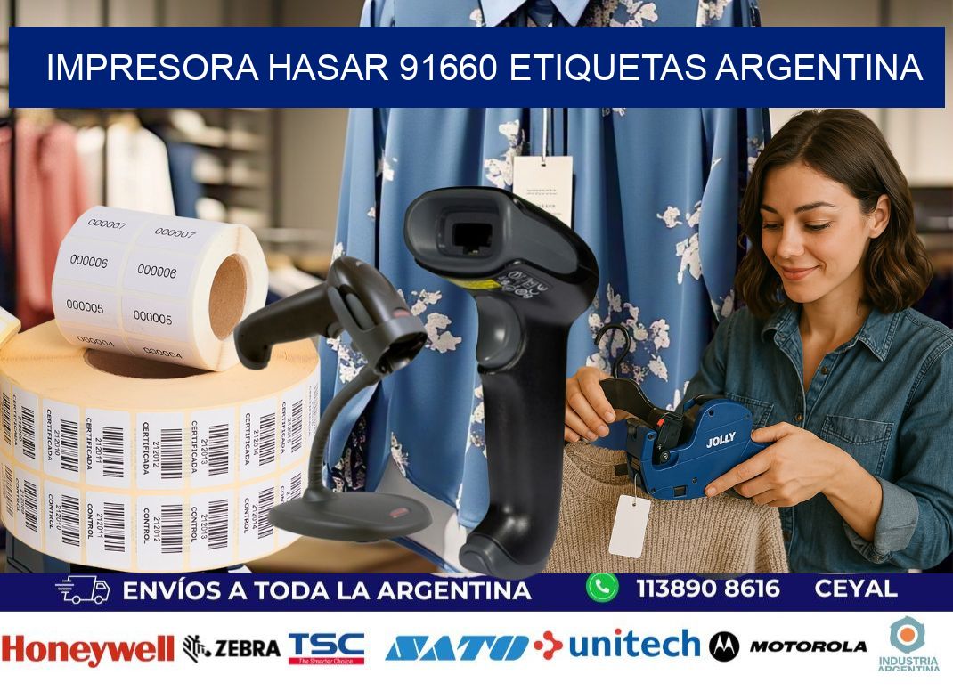 Impresora hasar 91660 etiquetas argentina