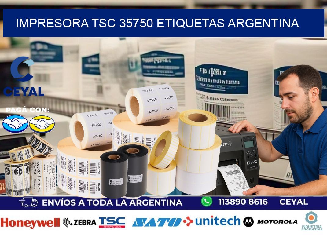 Impresora tsc 35750 etiquetas argentina