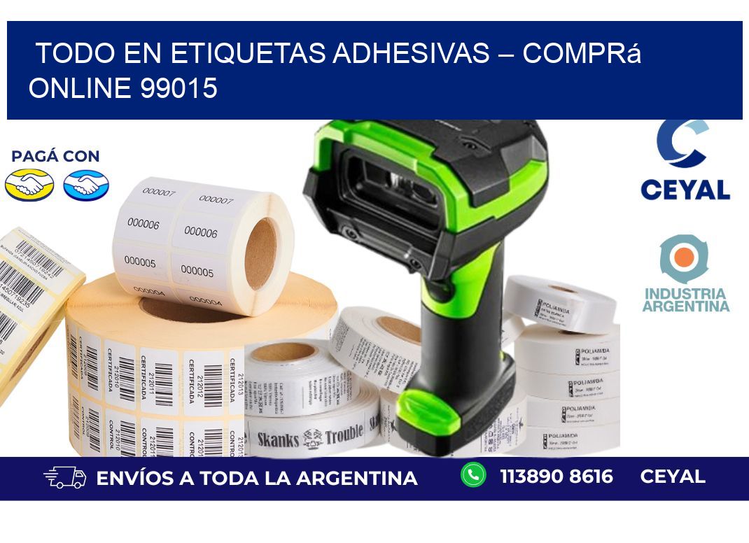 Todo en Etiquetas Adhesivas – Comprá Online 99015
